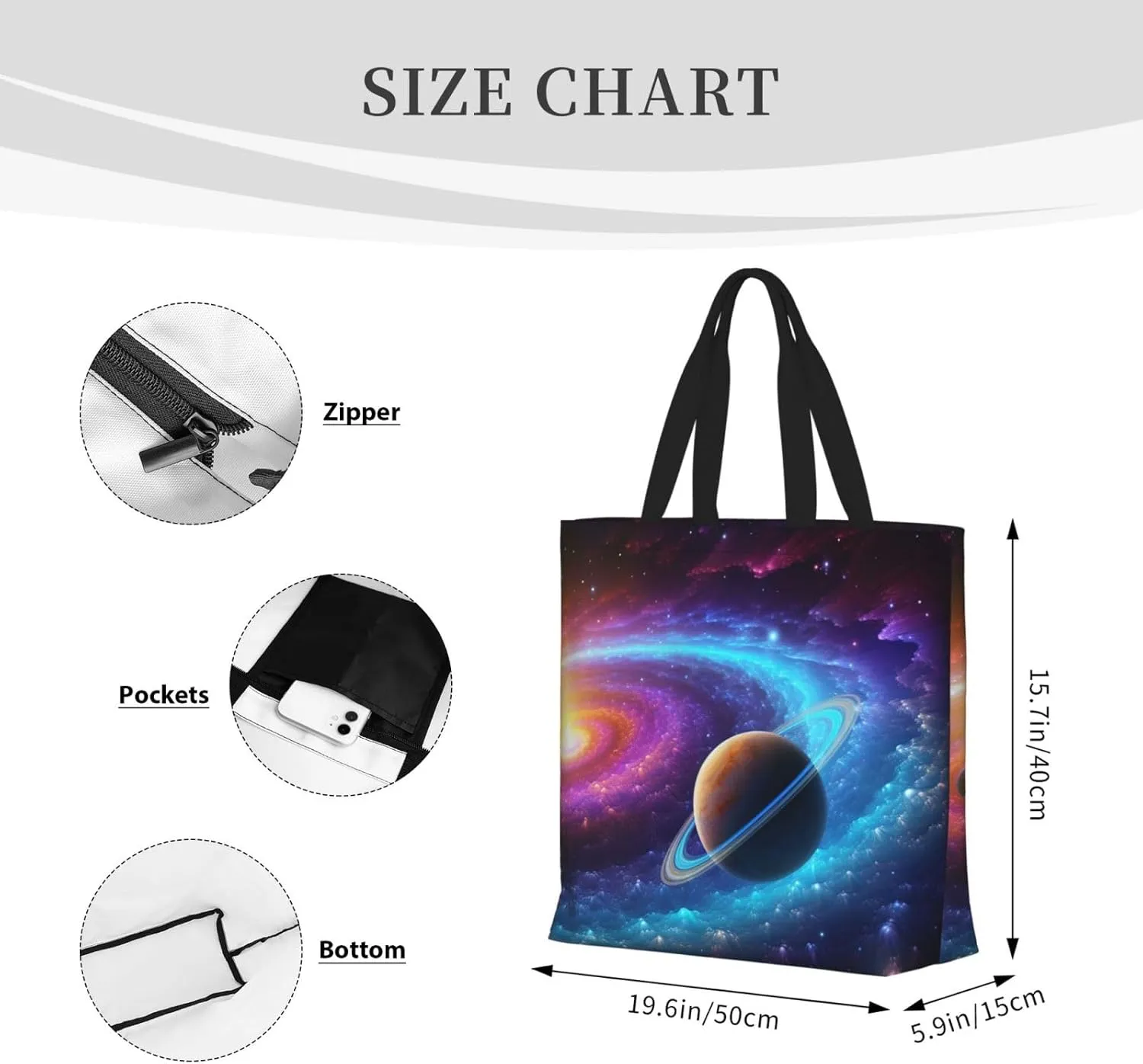 Tote Bag for Women Grocery Bag Reusable Shopping Bag Cute Sunflower and Butterfly Handbag Foldable Shoulder Bag