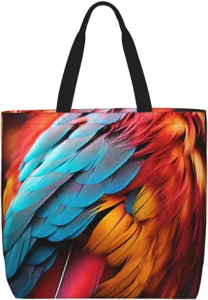 Tote Bag for Women Grocery Bag Reusable Shopping Bag Divided Sea Pathway Handbag Foldable Shoulder Bag