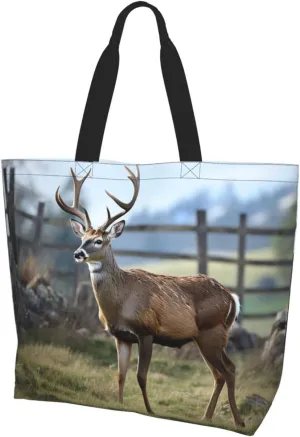 Tote Bag for Women Grocery Bag Reusable Shopping Bag Flickering Pineapple Handbag Foldable Shoulder Bag