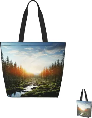 Tote Bag for Women Grocery Bag Reusable Shopping Bag Math question Handbag Foldable Shoulder Bag