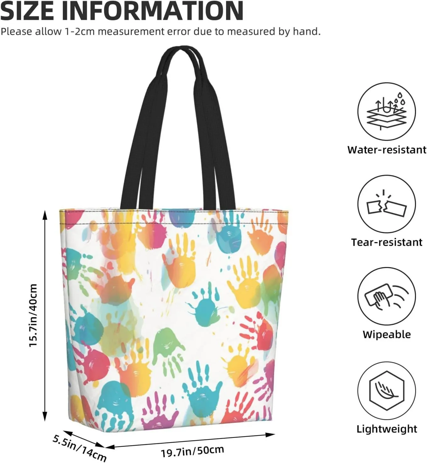 Tote Bag for Women Grocery Bag Reusable Shopping Bag Nebula Desert Monument Handbag Foldable Shoulder Bag