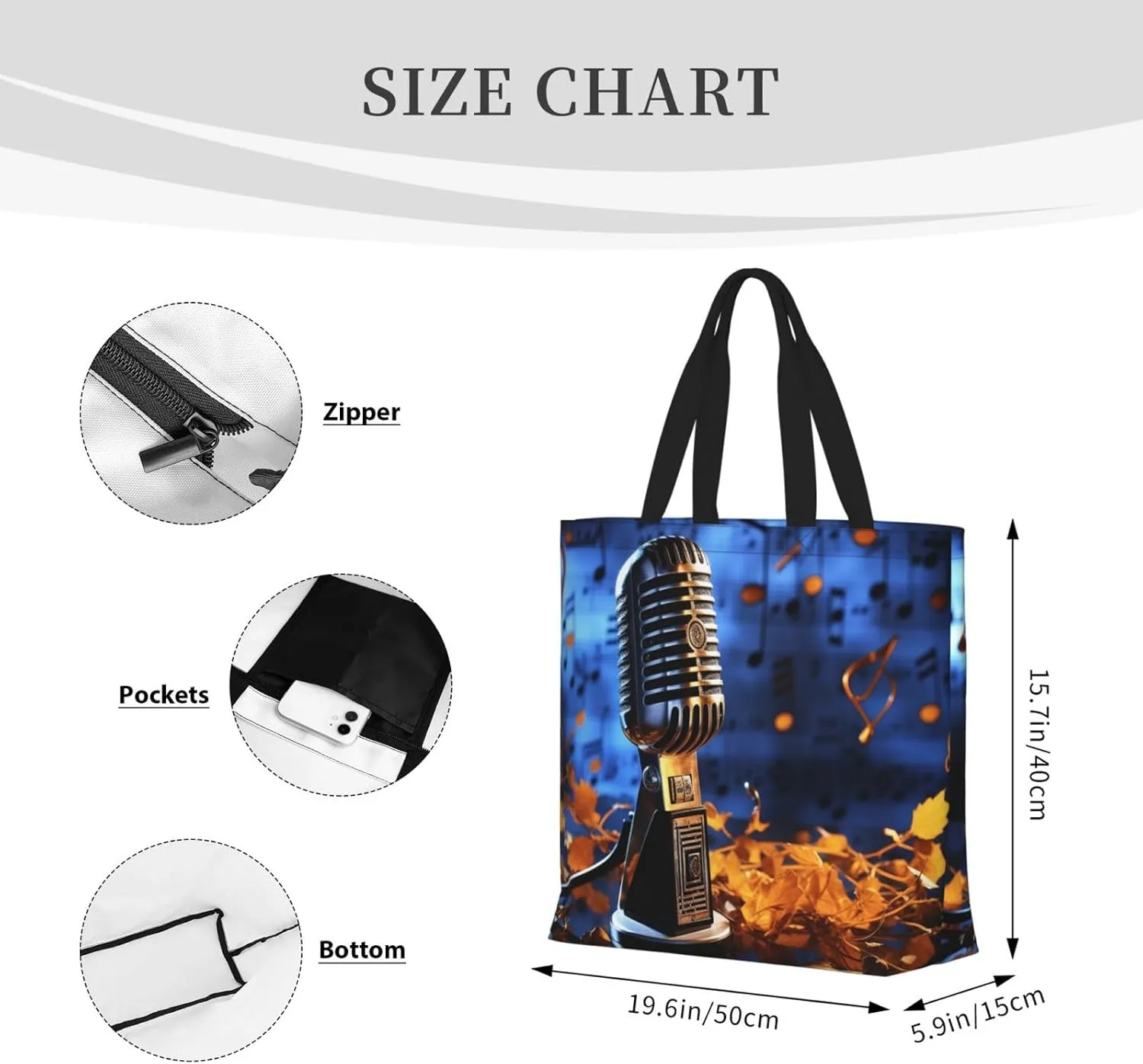 Tote Bag for Women Grocery Bag Reusable Shopping Bag Nebula Desert Monument Handbag Foldable Shoulder Bag
