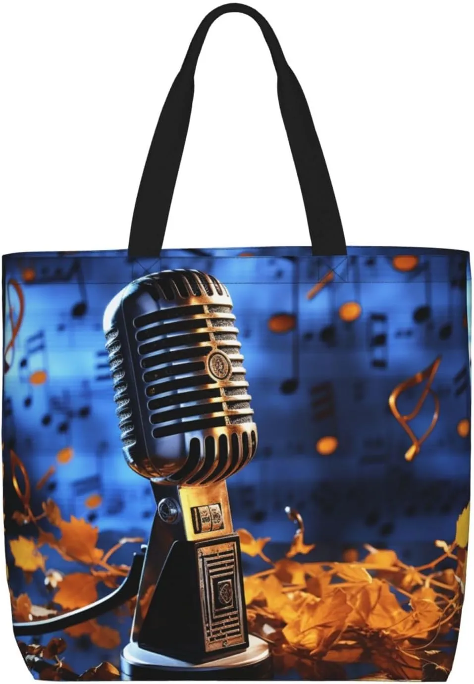Tote Bag for Women Grocery Bag Reusable Shopping Bag Nebula Desert Monument Handbag Foldable Shoulder Bag