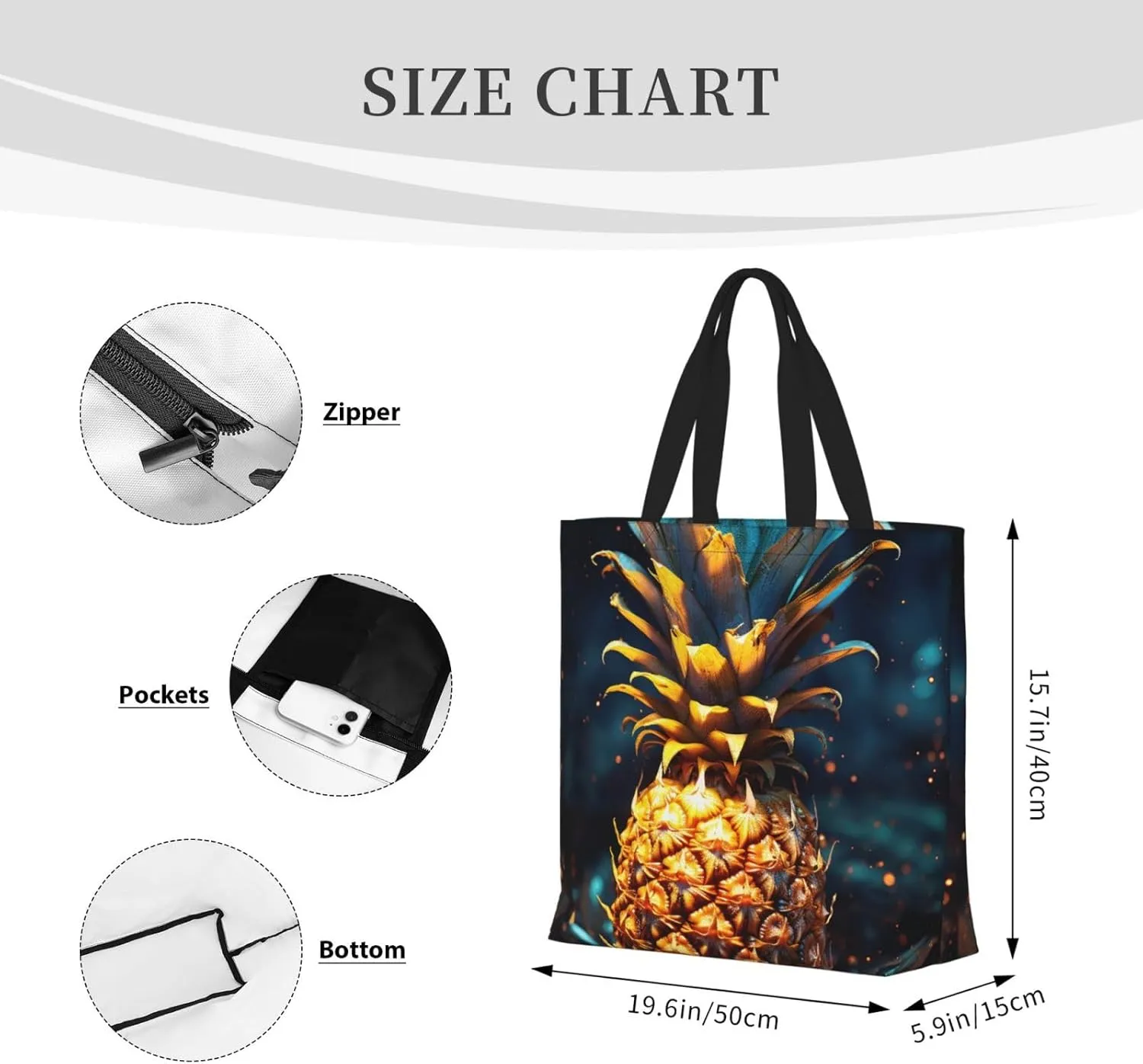 Tote Bag for Women Grocery Bag Reusable Shopping Bag Nebula Desert Monument Handbag Foldable Shoulder Bag