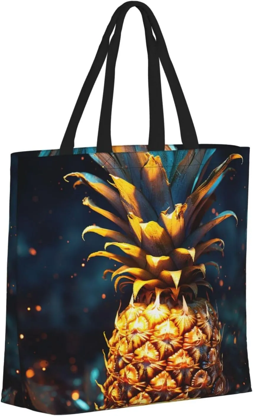 Tote Bag for Women Grocery Bag Reusable Shopping Bag Nebula Desert Monument Handbag Foldable Shoulder Bag
