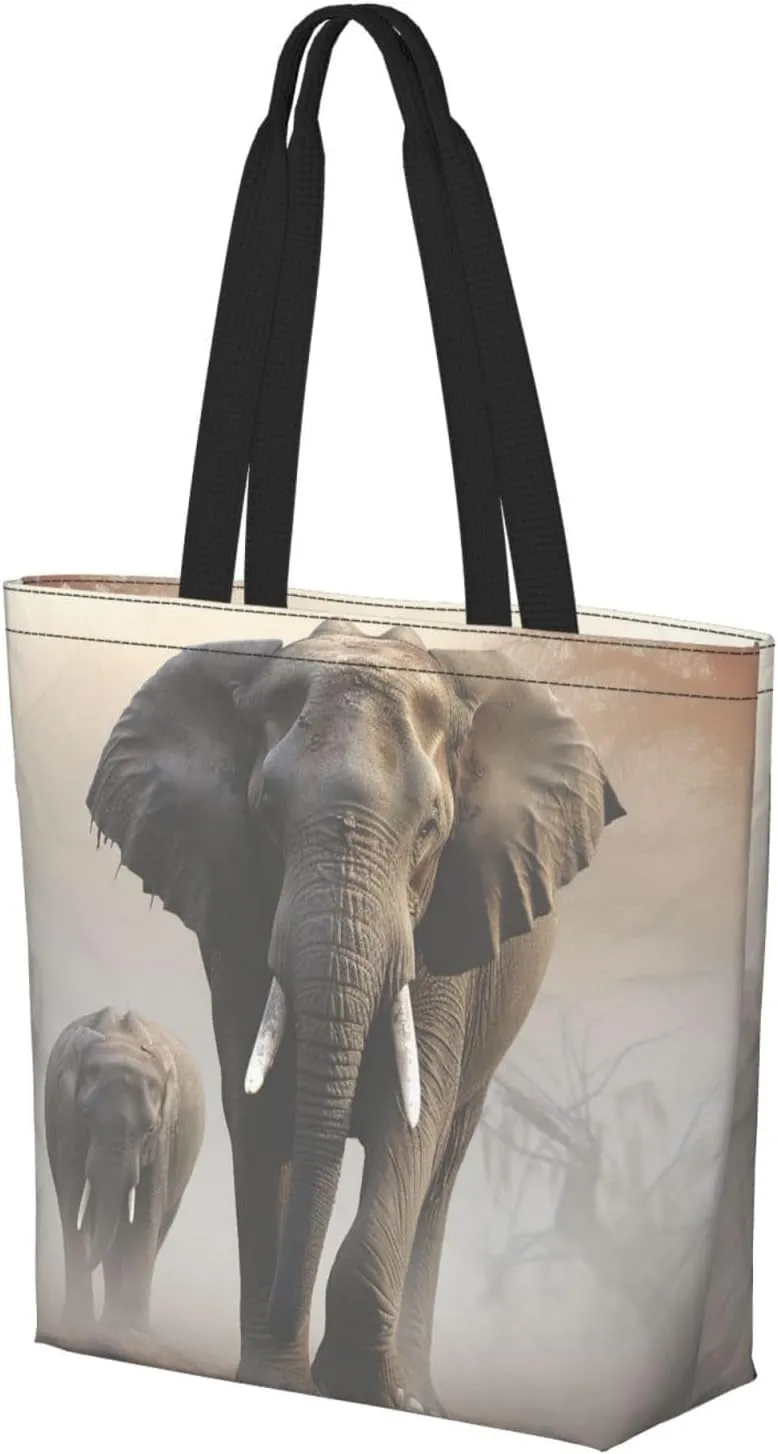 Tote Bag for Women Grocery Bag Reusable Shopping Bag Nebula Desert Monument Handbag Foldable Shoulder Bag