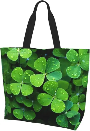 Tote Bag for Women Grocery Bag Reusable Shopping Bag Orange Flower Handbag Foldable Shoulder Bag