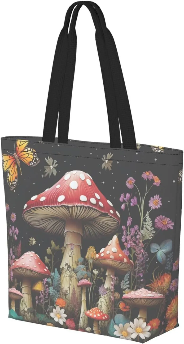 Tote Bag for Women Grocery Bag Reusable Shopping Bag Paint colors Handbag Foldable Shoulder Bag