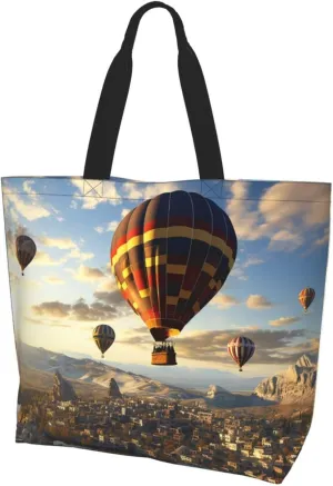Tote Bag for Women Grocery Bag Reusable Shopping Bag Watermelon beautiful Handbag Foldable Shoulder Bag