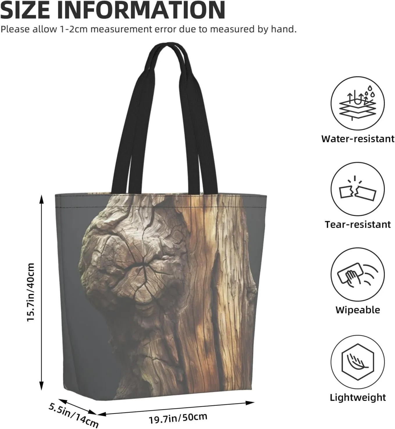 Tote Bag for Women Grocery Bag Reusable Shopping Bag Wine glass Handbag Foldable Shoulder Bag