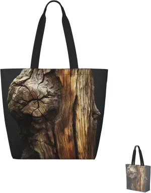 Tote Bag for Women Grocery Bag Reusable Shopping Bag Wine glass Handbag Foldable Shoulder Bag