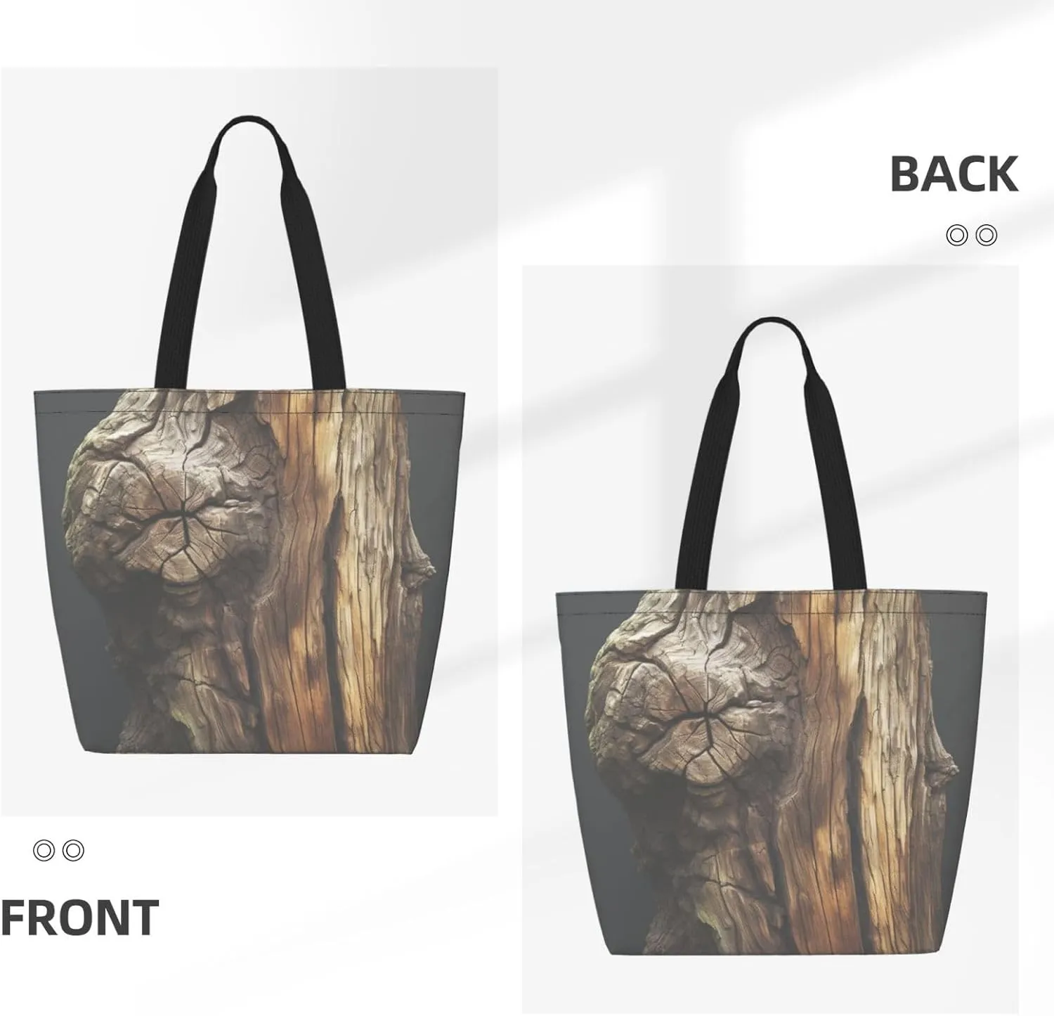 Tote Bag for Women Grocery Bag Reusable Shopping Bag Wine glass Handbag Foldable Shoulder Bag