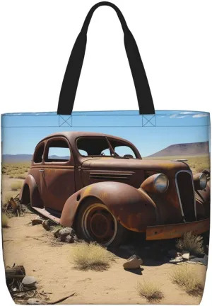 Tote Bag for Women Grocery Bag Reusable Shopping Bag Yellow and flowers Handbag Foldable Shoulder Bag
