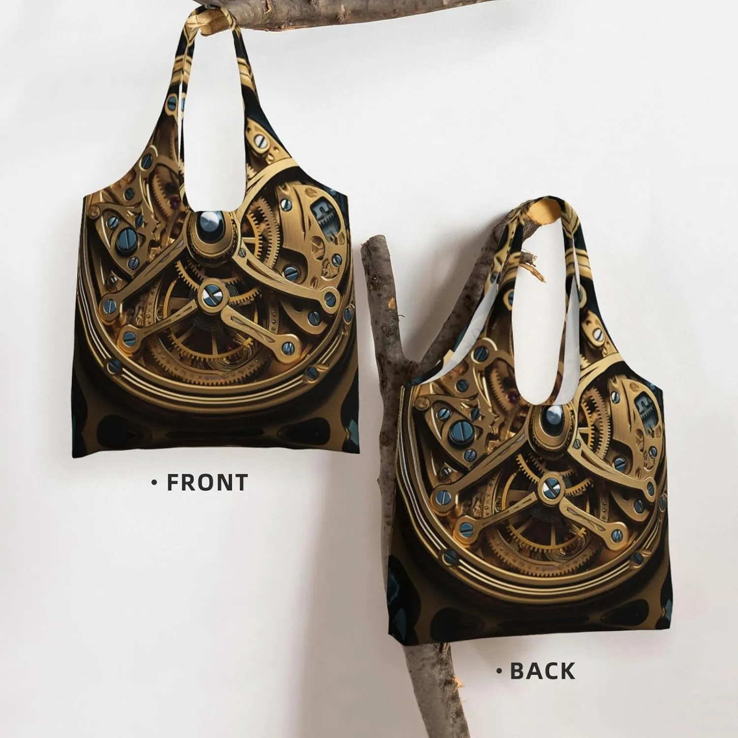 Tote Bag for Women Reusable Grocery Bag Canvas Shopping Bag Country lifestyle Handbag Foldable Shoulder Bag