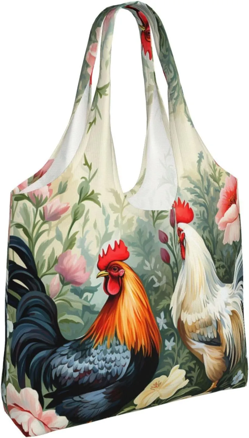 Tote Bag for Women Reusable Grocery Bag Canvas Shopping Bag Starry sky butterfly Handbag Foldable Shoulder Bag