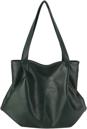 Tote Bag for Women Vegan Leather Hobo Bag Large Shoulder Bag Handbag Work Satchel Purse Travel
