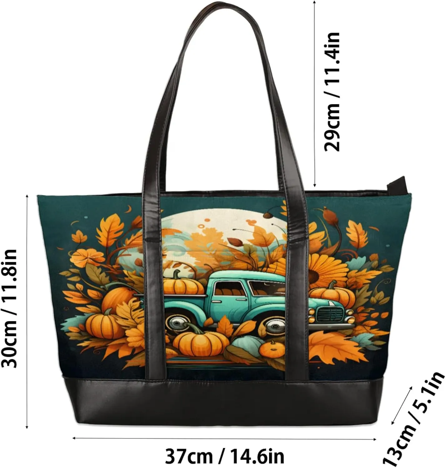 Tote Bag for Women with Zipper, Laptop Tote Bags Laptop Sleeve Case Shoulder Bag Messenger Bags