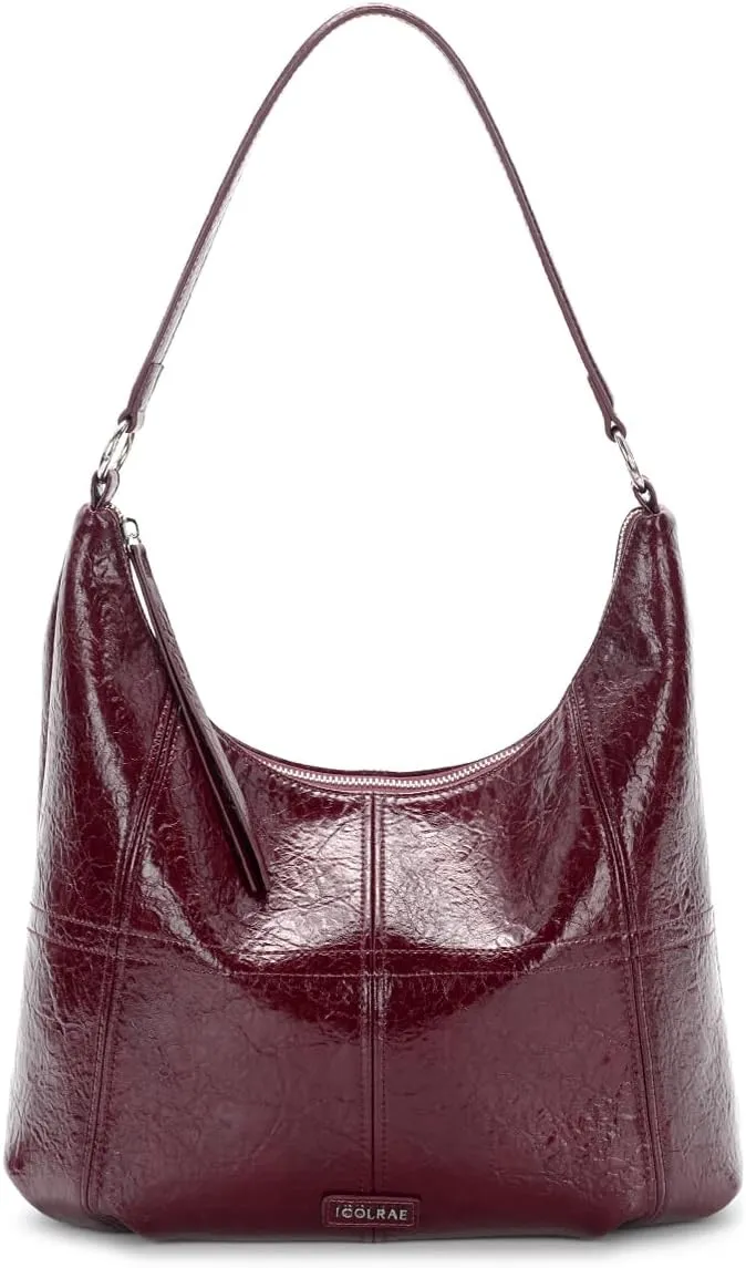 Tote Bag for Women Work Large Vegan Leather Slouchy Hobo Bags With Zipper Ladies Travel Weekender Bag