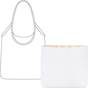 Tote Bag Organizer Insert for MiuMiu IVY Leather Bag, Custom Fit Inside Premium Vanile Lightweight WaterResistant Purse Insert with Cup Holder Accessories