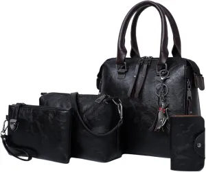 Tote Bag Set For Women Fashion Handbags Wallet Tote Bag Shoulder Bag Top Handle Satchel Designer Handbags for Women