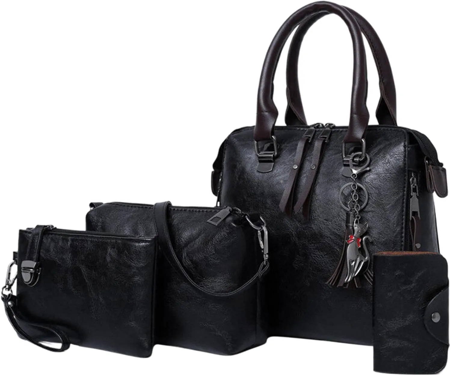 Tote Bag Set For Women Fashion Handbags Wallet Tote Bag Shoulder Bag Top Handle Satchel Designer Handbags for Women