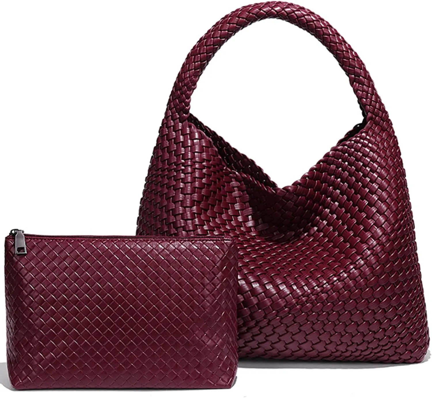 Tote Bag Shoulder Handbags for Women Hand bag Large Capacity Travel Woven Lightweight Purse Hobo Slouchy Bags