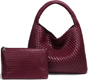 Tote Bag Shoulder Handbags for Women Hand bag Large Capacity Travel Woven Lightweight Purse Hobo Slouchy Bags