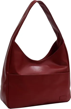 Tote Bags for Women Large Vegan Faux Leather Hobo Purse Soft Casual Retro Shoulder Handbag Bag For Everyday Use