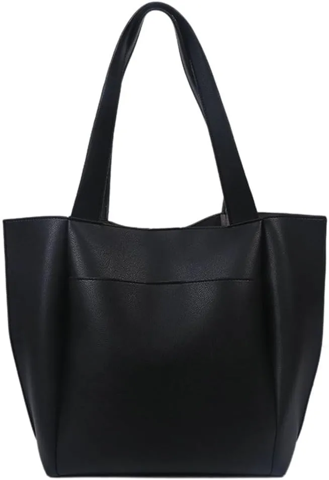 Tote Bags for Women Soft Vegan Leather Shoulder Handbag Slouchy Hobo Purses Large Top Handle Handbags 2024
