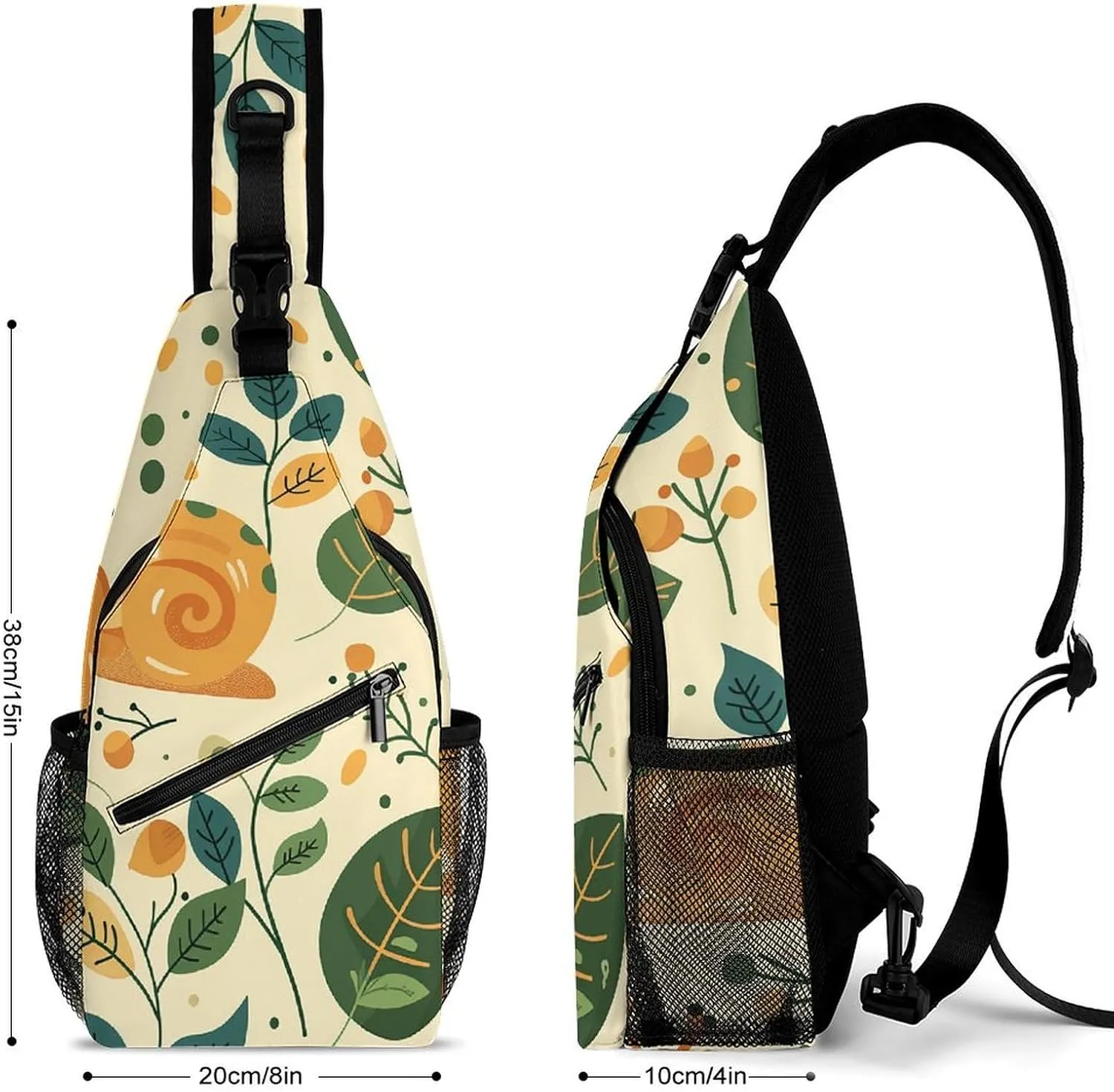 Truck Creative Pattern Sling Bag Crossbody Bags Cross Body Bag Fanny Packs Chest Bags Sling Purses for Travel