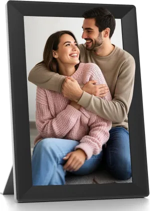 Uhale 10.1Inch Digital Picture Frame, HD IPS Touch Screen WiFi Photo Frame Electronic for Mothers Day Gi-fts, 16GB Memory, Auto-Rotate, Digital Frame Share Photos/Videos Instantly via Uhale