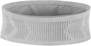 Unisex Running Belt, Breathable Sports Waist Belt 3d Mesh Lightweight Capacity Running Waist Pack For Men Women (Grey, Small)