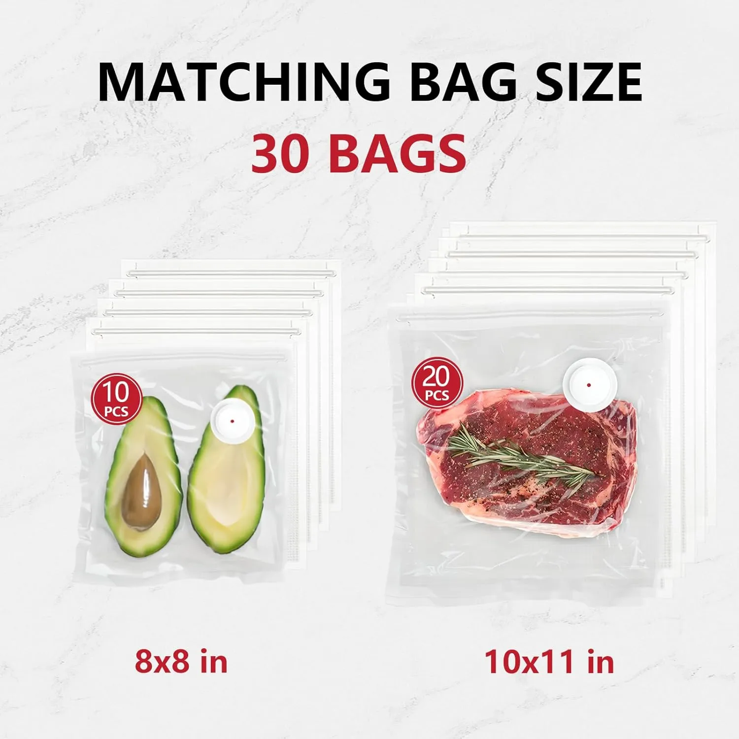 Vacuum Sealer, vacuum sealer for food, handheld vacuum sealer(Vacuum Sealers  30 reusable vacuum seal bags)
