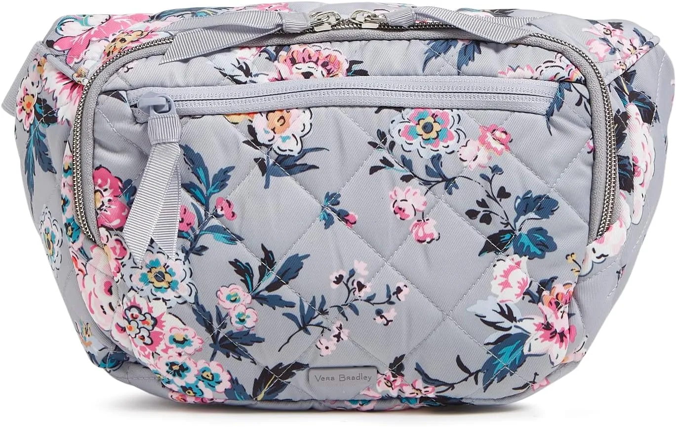 Vera Bradley Women's Performance Twill Large Belt Bag Sling Crossbody