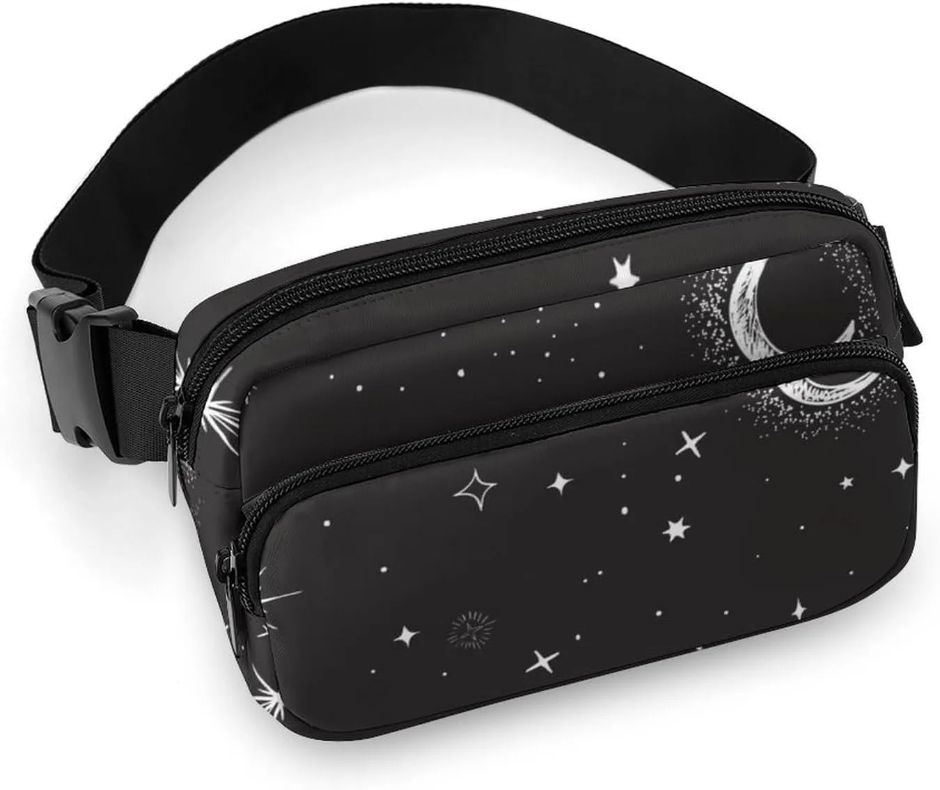 View to The Sky in Nighttime Fashion Fanny Pack Belt Bag Crossbody Bags for Women Men Waist Bag with Adjustable Strap