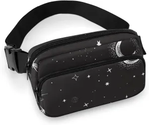 View to The Sky in Nighttime Fashion Fanny Pack Belt Bag Crossbody Bags for Women Men Waist Bag with Adjustable Strap
