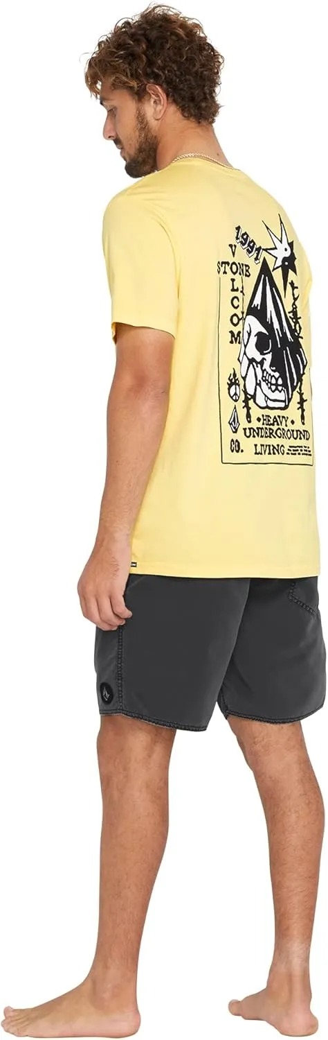Volcom Men's Standard 17-inch Elastic Waist Surf Swim Trunks