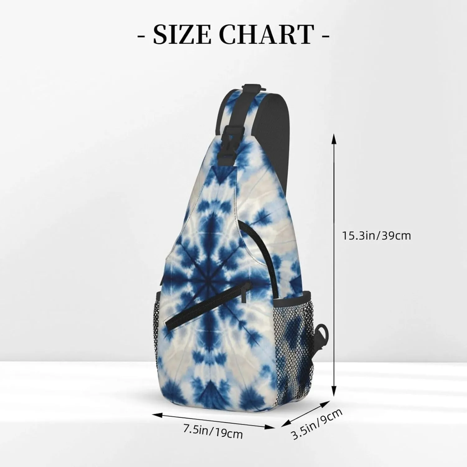 Watercolor Giraffe Texture Crossbody Bags Cross Chest Bag Adjustable Sling Backpack for Women Men