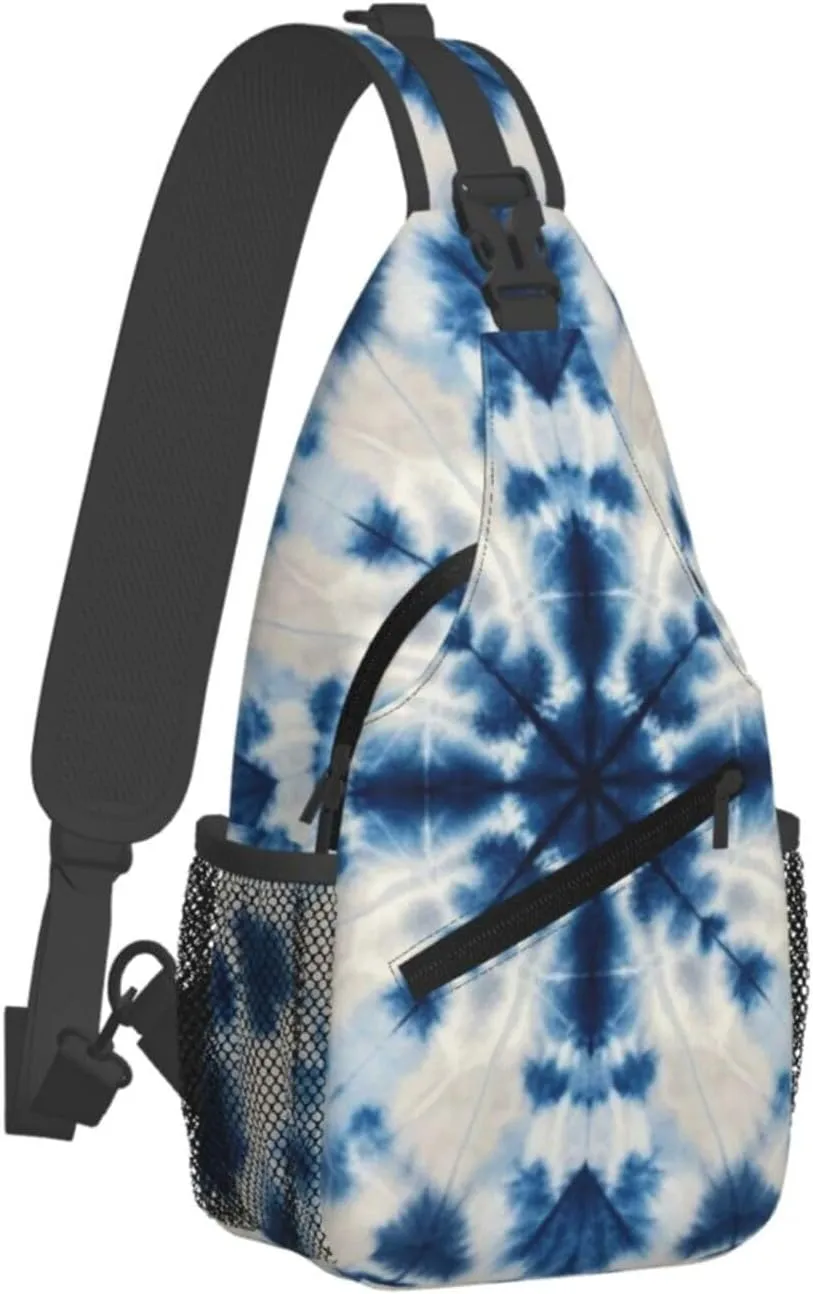 Watercolor Giraffe Texture Crossbody Bags Cross Chest Bag Adjustable Sling Backpack for Women Men