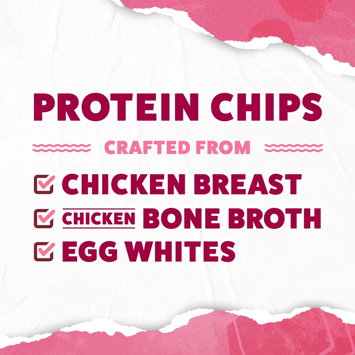WILDE Himalayan Pink Salt Protein Chips, Thin and Crispy, High Protein, Keto Friendly, Made with Real Ingredients, 1.34oz Bags (Pack of 8)