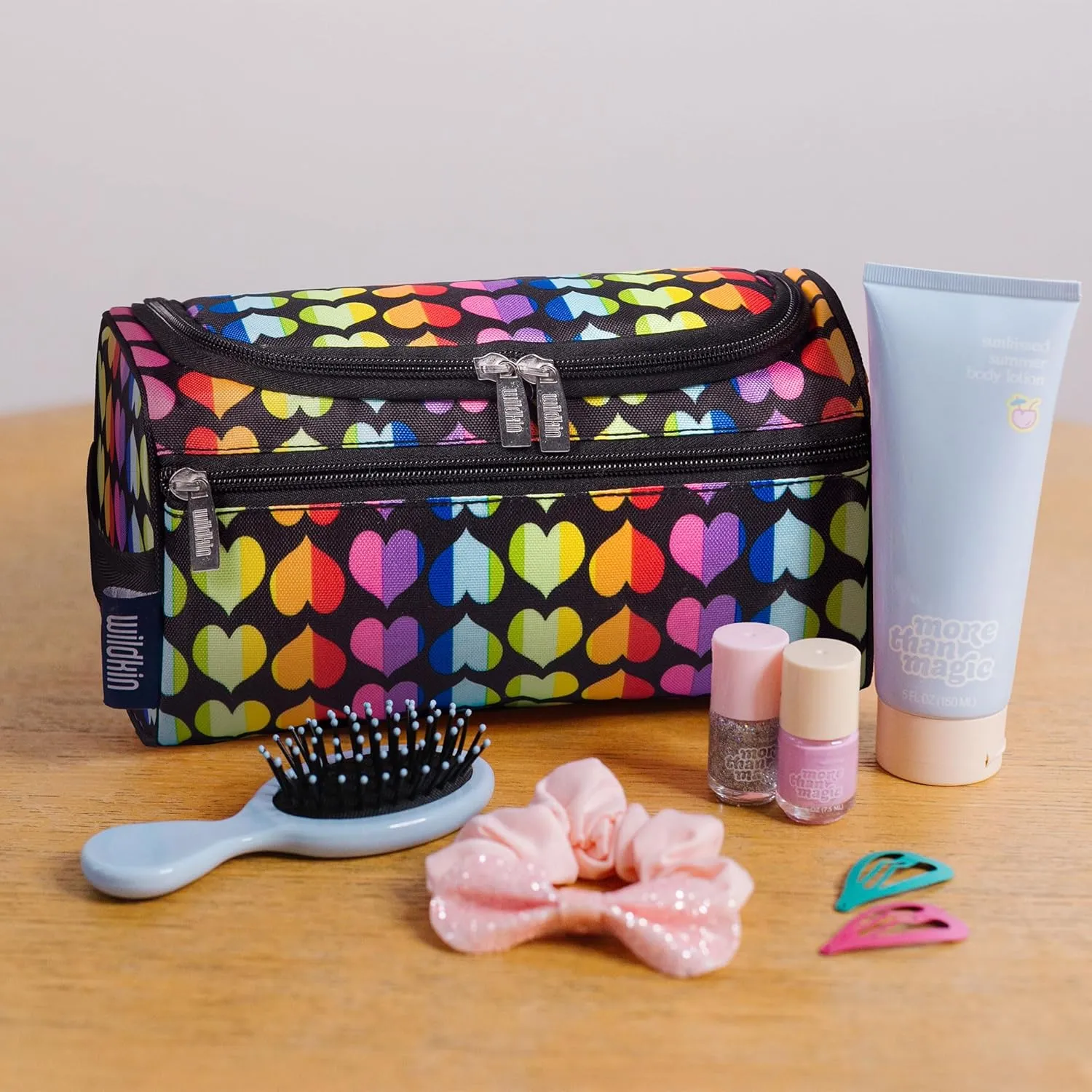 Wildkin Toiletry Bag for Boys and Girls, Ideal for School, Weekend, or Overnight Travel