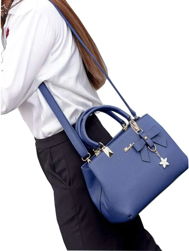 Women Bow handbag Ladies Purses Crossbody bag Satchel Shoulder Bags Top Handle Tote Bag