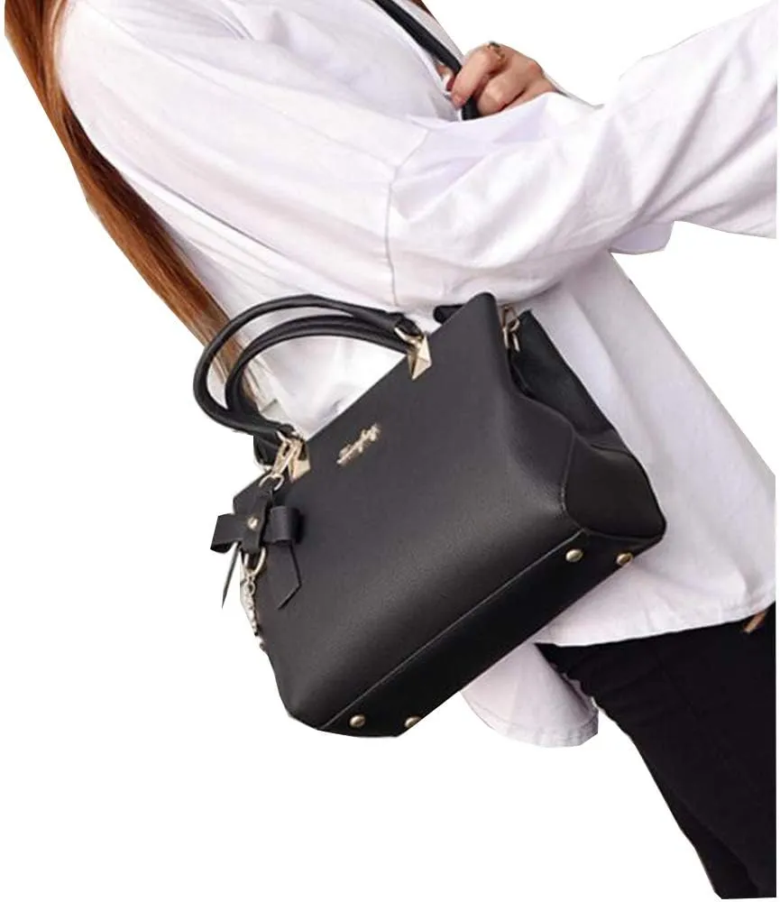 Women Bow handbag Ladies Purses Crossbody bag Satchel Shoulder Bags Top Handle Tote Bag