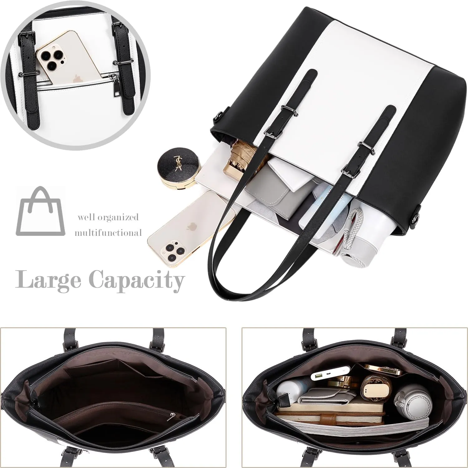 Women Purses and Handbags Tote Shoulder Bag Top Handle Satchel Bags for Ladies
