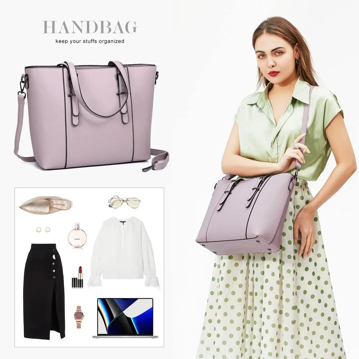 Women Purses and Handbags Tote Shoulder Bag Top Handle Satchel Bags for Ladies