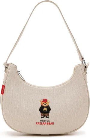 Women Satchel Handbags Dumplings Shoulder Bag Canvas Large Capacity Crossbody Bag Casual Shoulder Handbag