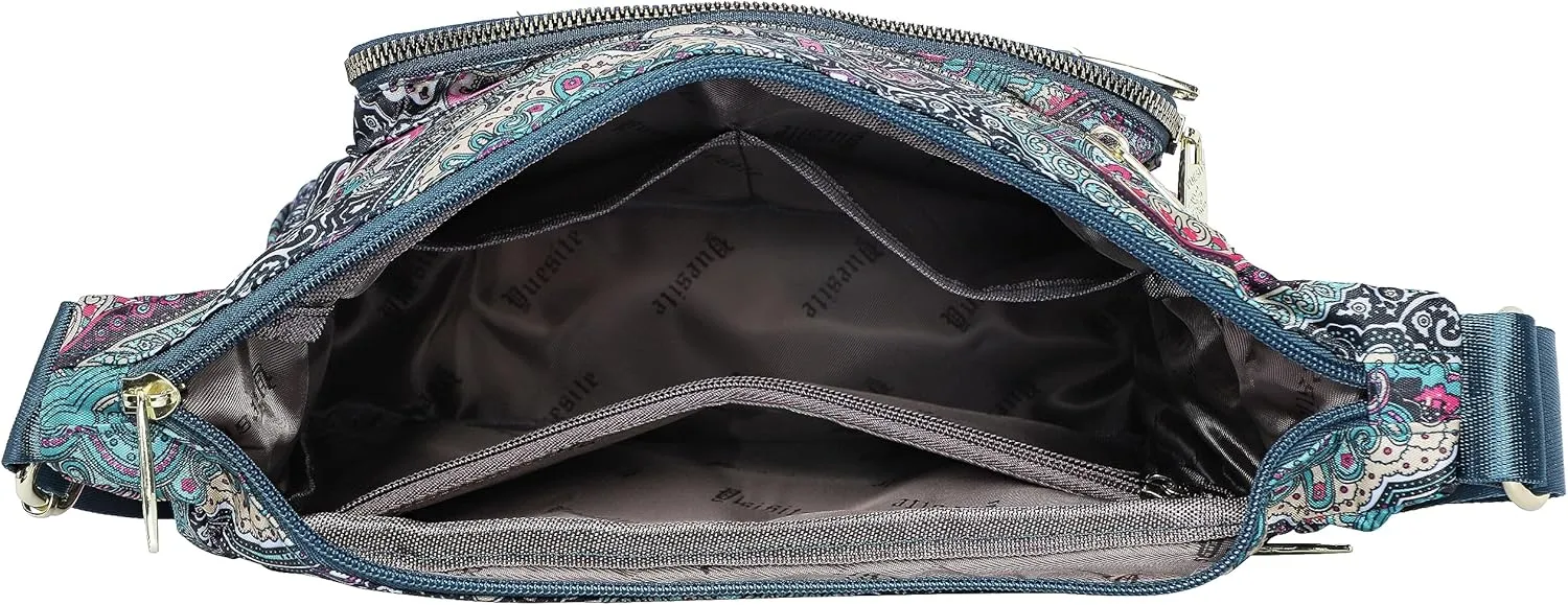 Women Shoulder Handbag Roomy Multiple Pockets Bag Ladies Crossbody Purse Tote Top Handle Satchel