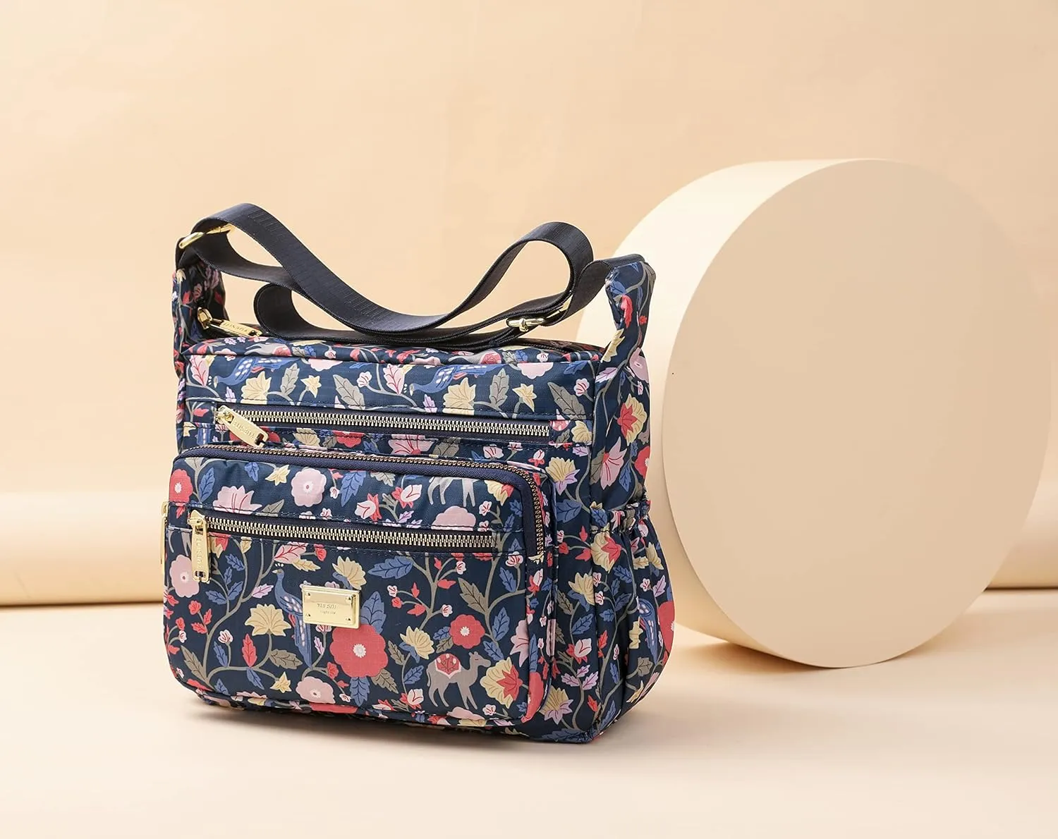 Women Shoulder Handbag Roomy Multiple Pockets Bag Ladies Crossbody Purse Tote Top Handle Satchel