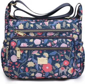 Women Shoulder Handbag Roomy Multiple Pockets Bag Ladies Crossbody Purse Tote Top Handle Satchel