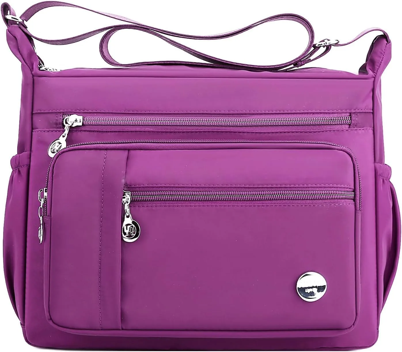 Women Shoulder Handbag Spacious Multi Pocket Bag Women Crossbody Fashion Handbag Top Handle Satchel